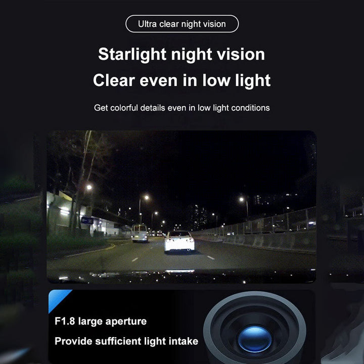Skanto | ADAS HD Høy- kvalitet Dash Cam