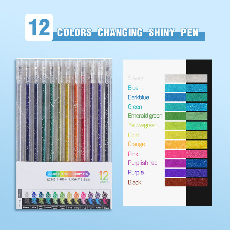 Skanto | 🎁Glitter-gelpen-sett