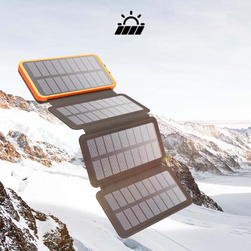 Skanto | Sammenleggbart Vanntett Solenergi Power Bank