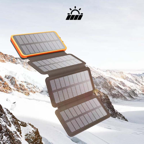 Skanto | Sammenleggbart Vanntett Solenergi Power Bank