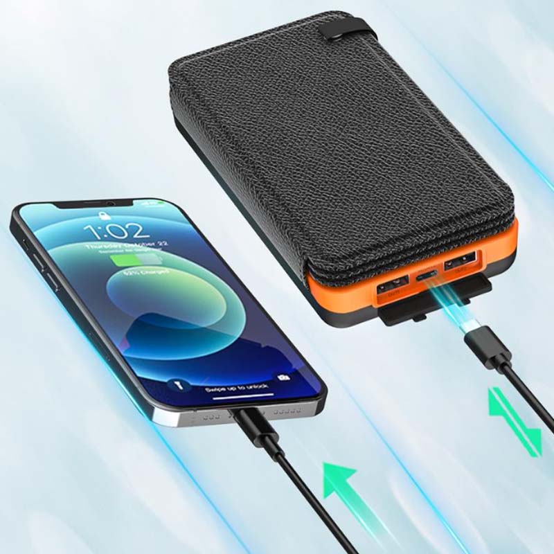 Skanto | Sammenleggbart Vanntett Solenergi Power Bank