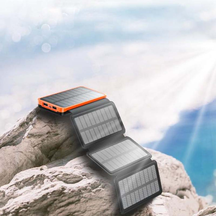Skanto | Sammenleggbart Vanntett Solenergi Power Bank