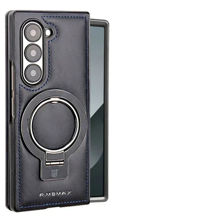 Skanto | Premium PU lær magnetisk deksel med stativ for Samsung Fold 3/4/5/6