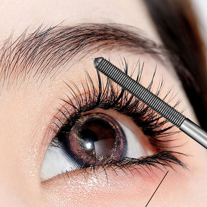 Skanto | 3D Curling Metall Curlers Mascara - Vanntett & Langvarig