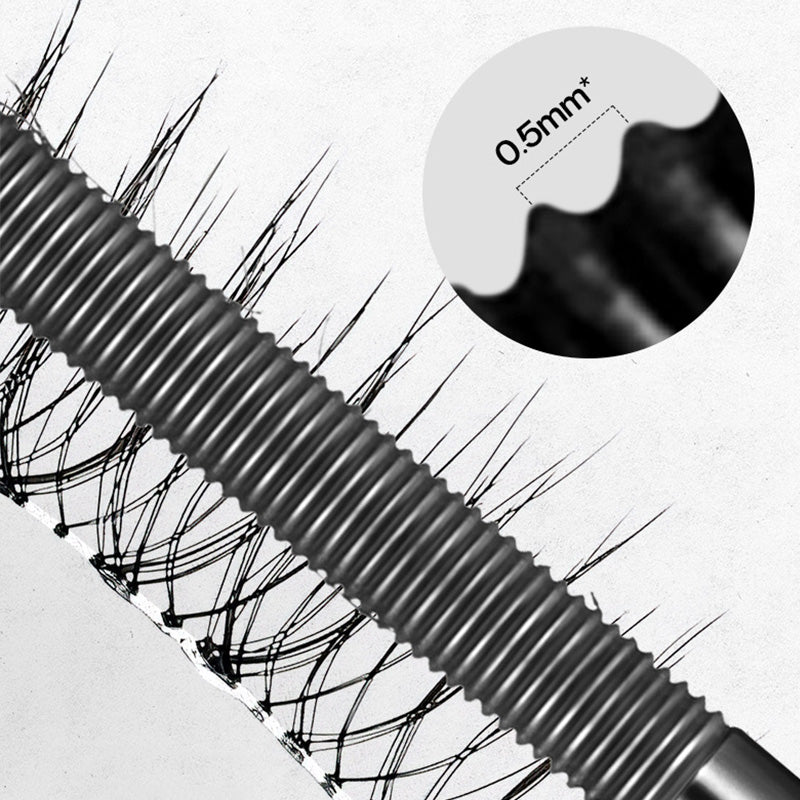 Skanto | 3D Curling Metall Vippebøyer Mascara - Vanntett & Langvarig