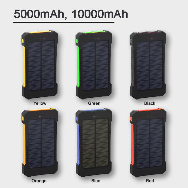 Skanto | Solcellelader Power Bank for mobiltelefoner