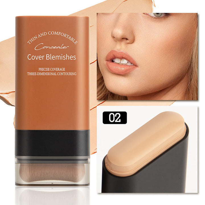 Skanto | ✨2025 for Best Hydrating Lightweight Foundation Stick with Brush