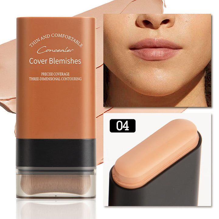 Skanto | ✨2025 for Best Hydrating Lightweight Foundation Stick with Brush