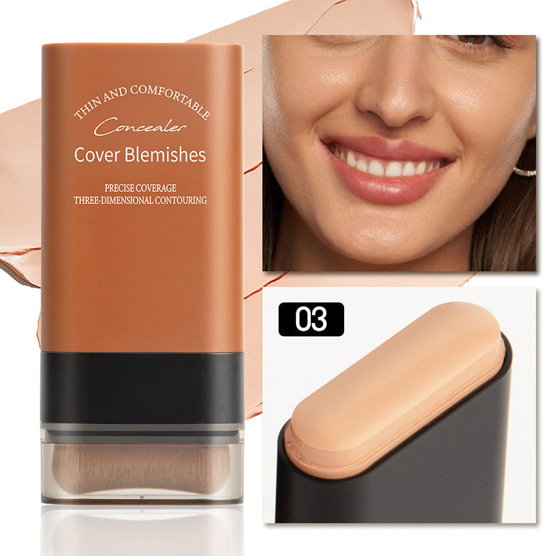 Skanto | ✨2025 for Best Hydrating Lightweight Foundation Stick with Brush