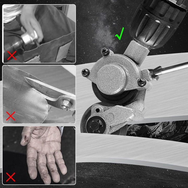 Skanto | Elektrisk bormaskin for kutting av metallplater