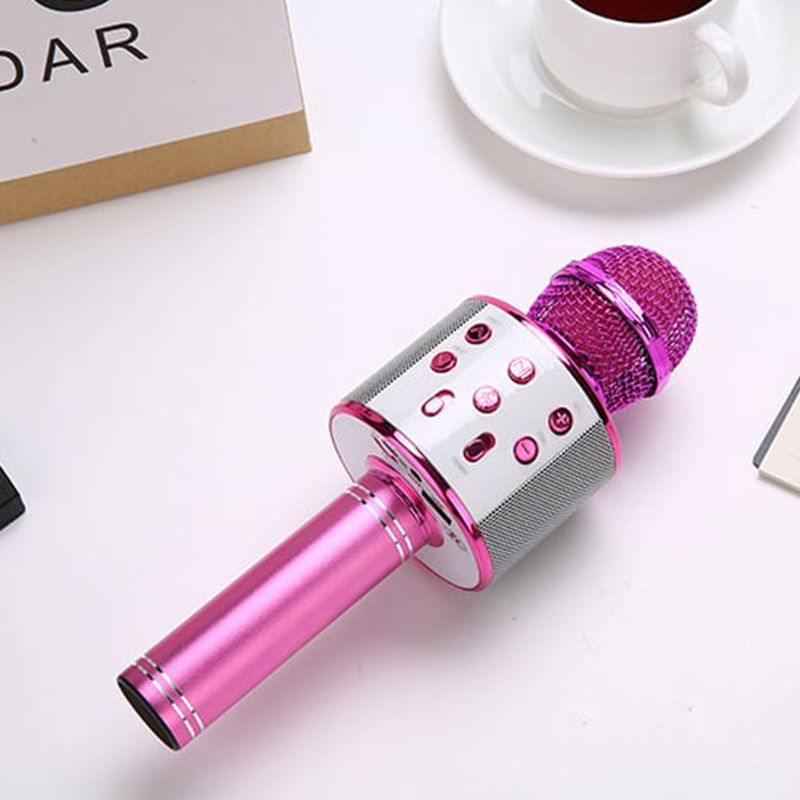 Trådløs karaoke-mikrofon med Bluetooth | Skanto