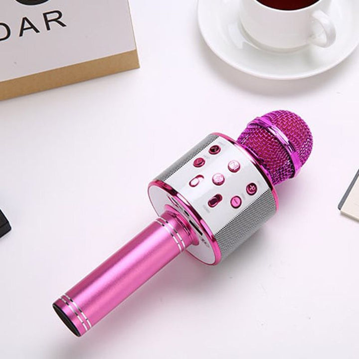Trådløs karaoke-mikrofon med Bluetooth | Skanto