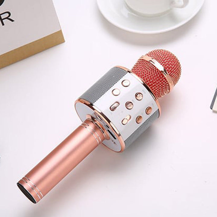Trådløs karaoke-mikrofon med Bluetooth | Skanto