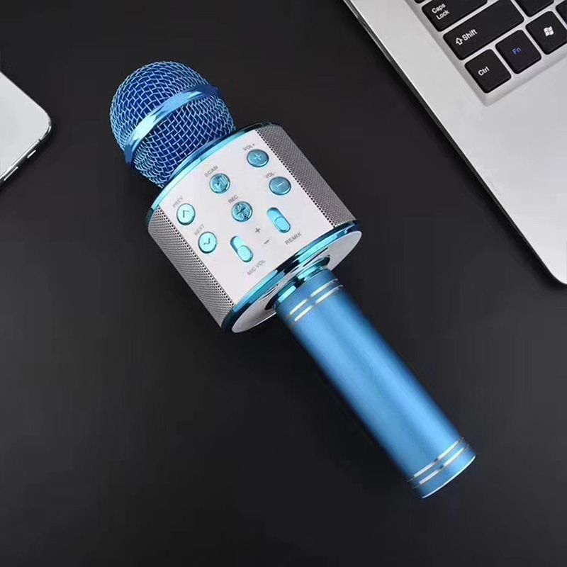 Trådløs karaoke-mikrofon med Bluetooth | Skanto