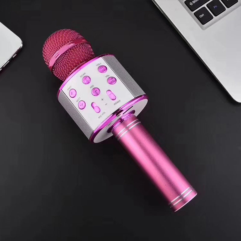 Trådløs karaoke-mikrofon med Bluetooth | Skanto