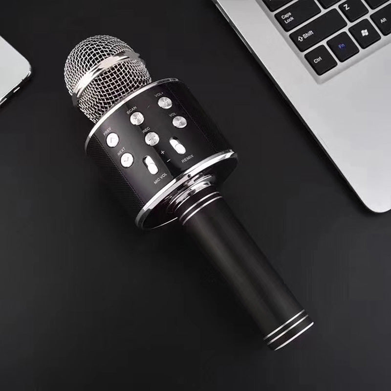 Trådløs karaoke-mikrofon med Bluetooth | Skanto