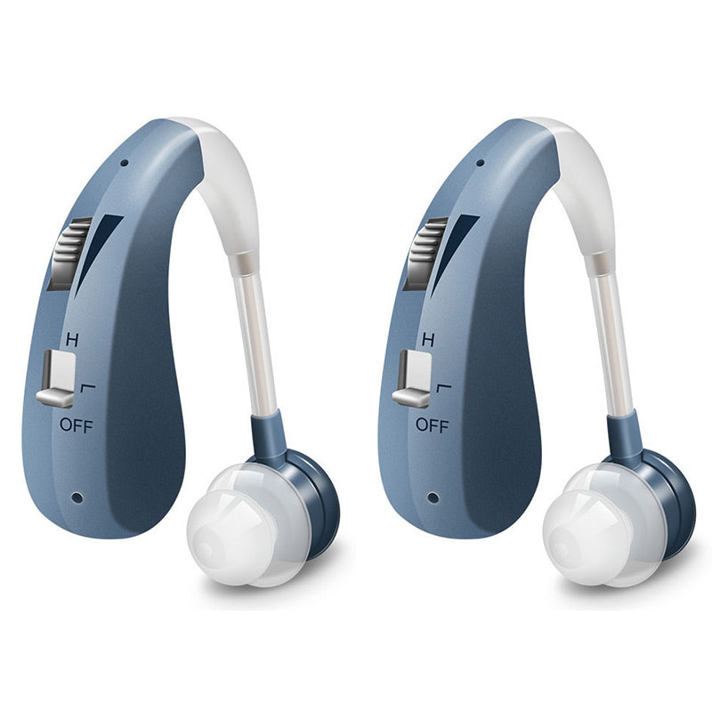 Skanto | USB oppladbare Bluetooth høreapparat hodetelefoner for eldre