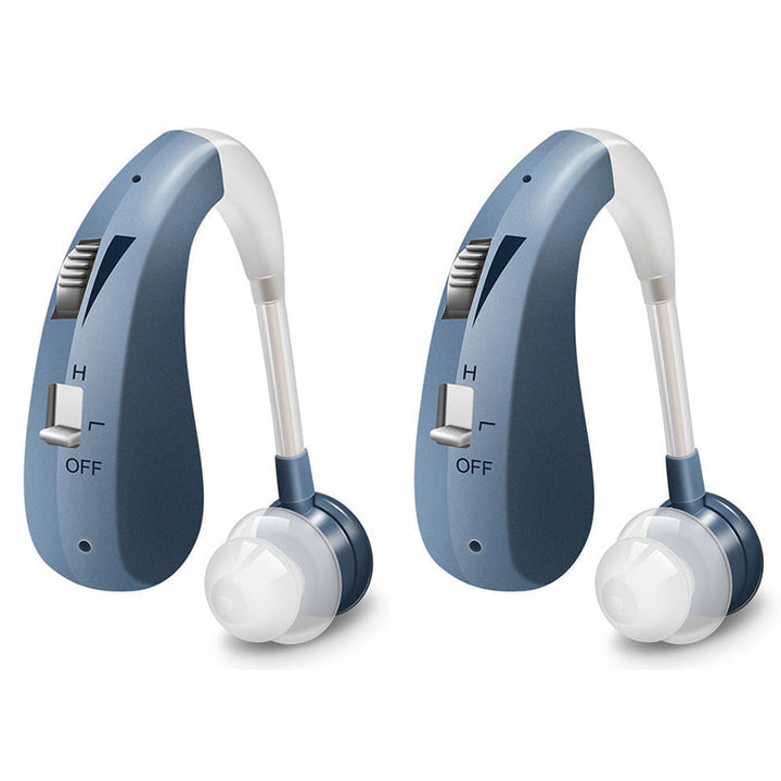 Skanto | USB oppladbare Bluetooth høreapparat hodetelefoner for eldre