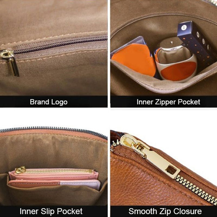 Skanto | Allsidig crossbody-veske i skinn for kvinner