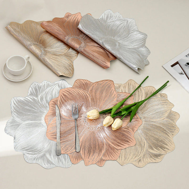 Skanto | Lotus Formet Varmebestandig og Vaskbar Bordbrikke🔥Salg til redusert pris🔥