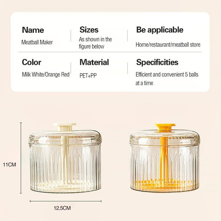 Skanto | Gjennomsiktig kjöttboller-maker