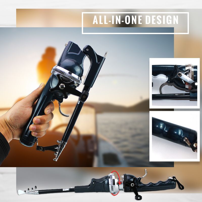 Skanto | Alt-I-Ett Teleskopisk Fiskeutstyr