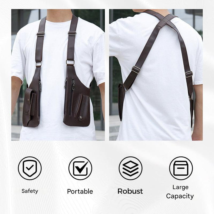 ShadowCarry Pro – Diskret Skulderveske for Menn | Skanto