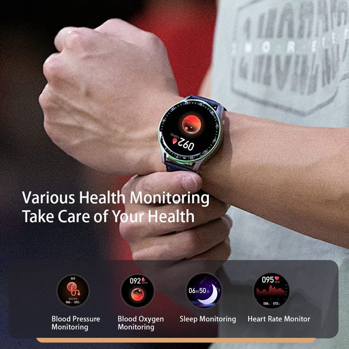 Skanto | 2-i-1 Smartklokke med Ørepropper (Til iPhone & Android)