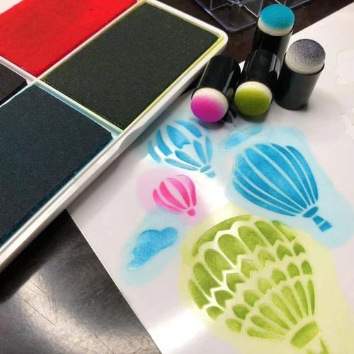 Skanto | DIY-sett for finger maling med svamp