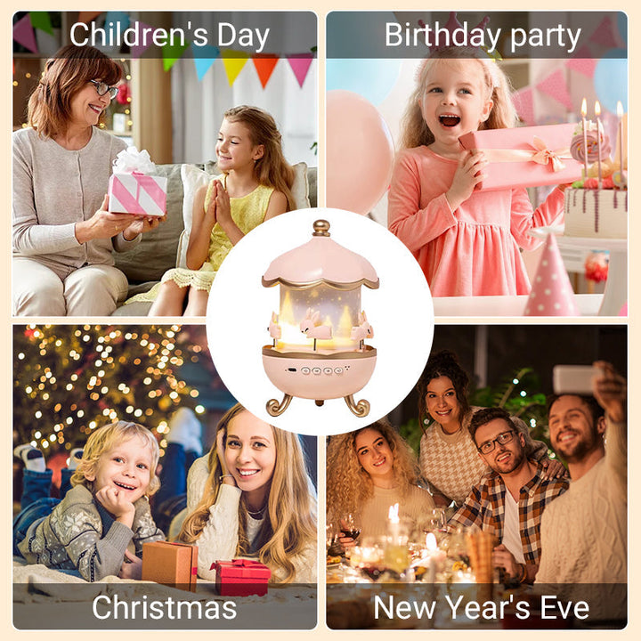 Skanto | 🎁Bluetooth natlysprosjektor