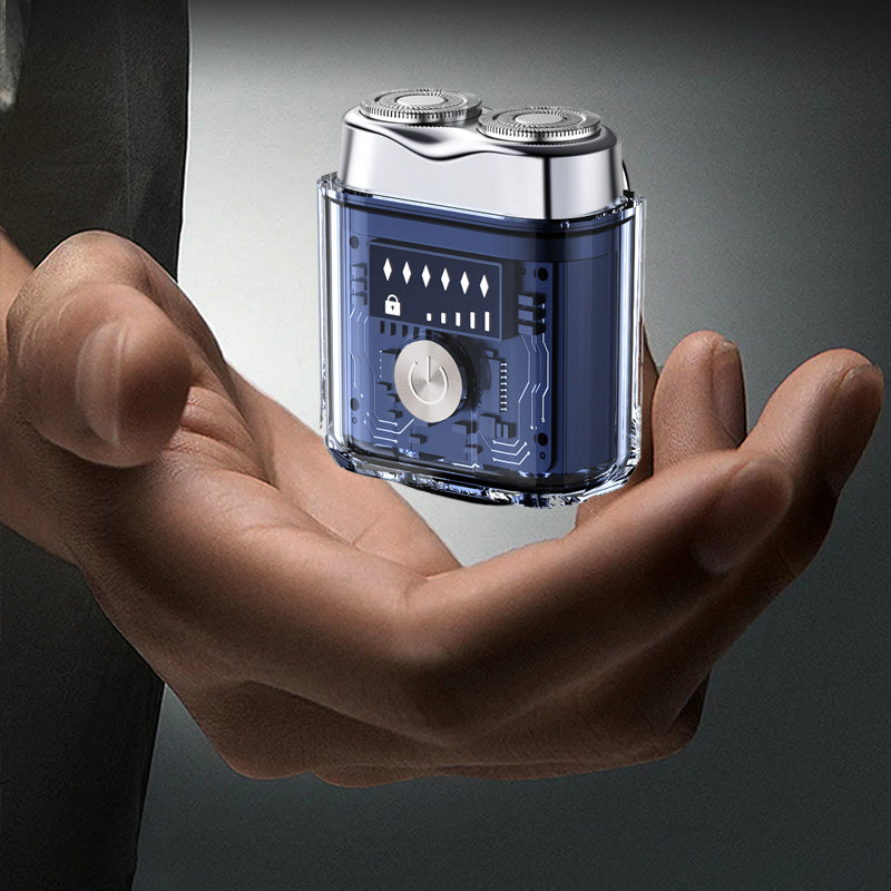 Skanto | Futuristisk gjennomsiktig mini elektrisk glatt barbermaskin