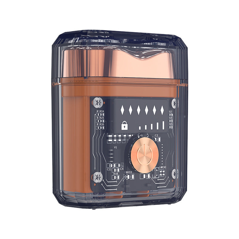 Skanto | Futuristisk gjennomsiktig mini elektrisk glatt barbermaskin