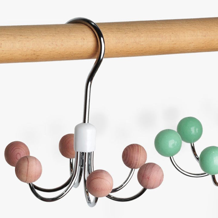 Skanto | 360° roterbar multifunksjonell oppbevaringshengeren med 6 kroker