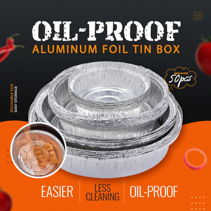 Skanto | Oljebestandig aluminiumsfoliebox