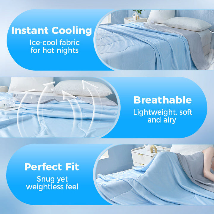 CoolBreeze Komfort Kjøleteppe for Teppet | Skanto