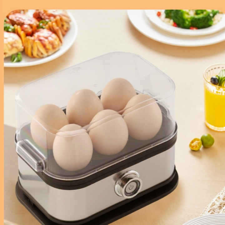Multifunksjonell eggkoker med gjennomsiktig lokk | Skanto