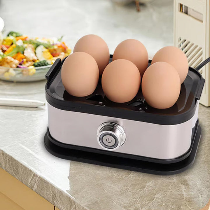 Multifunksjonell eggkoker med gjennomsiktig lokk | Skanto