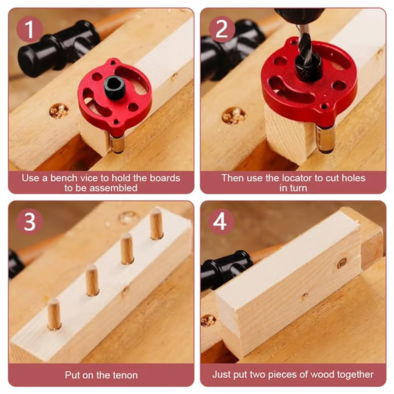 Selvsentrerende dowling jig-sett | Skanto