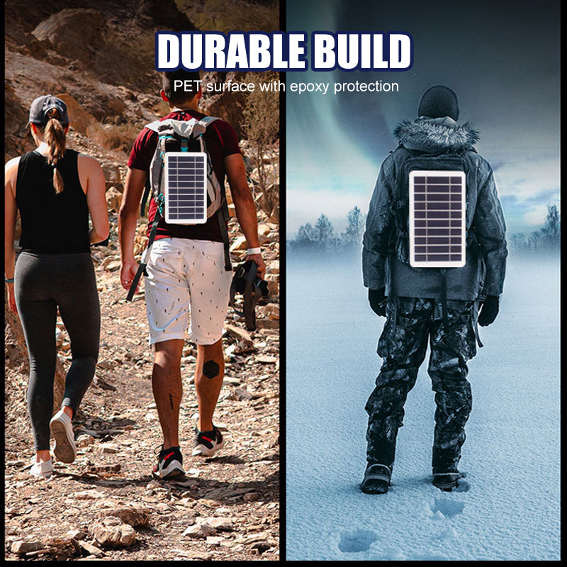 Fleksibelt solpanel 2W 5V med USB-utgang | Skanto