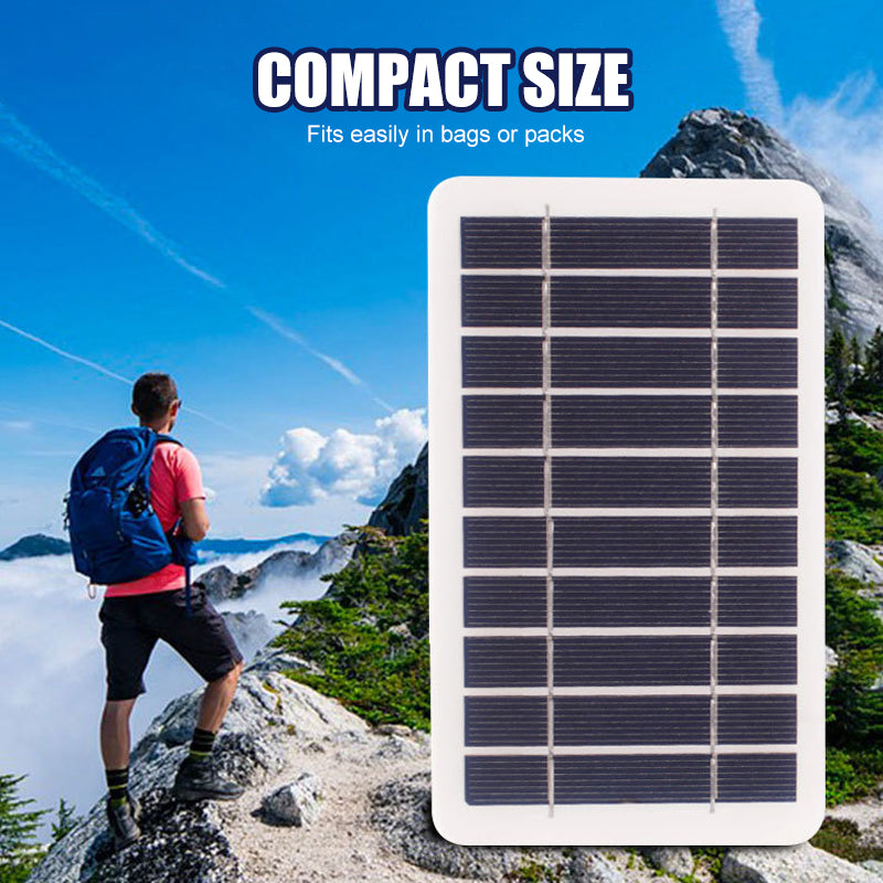 Fleksibelt solpanel 2W 5V med USB-utgang | Skanto