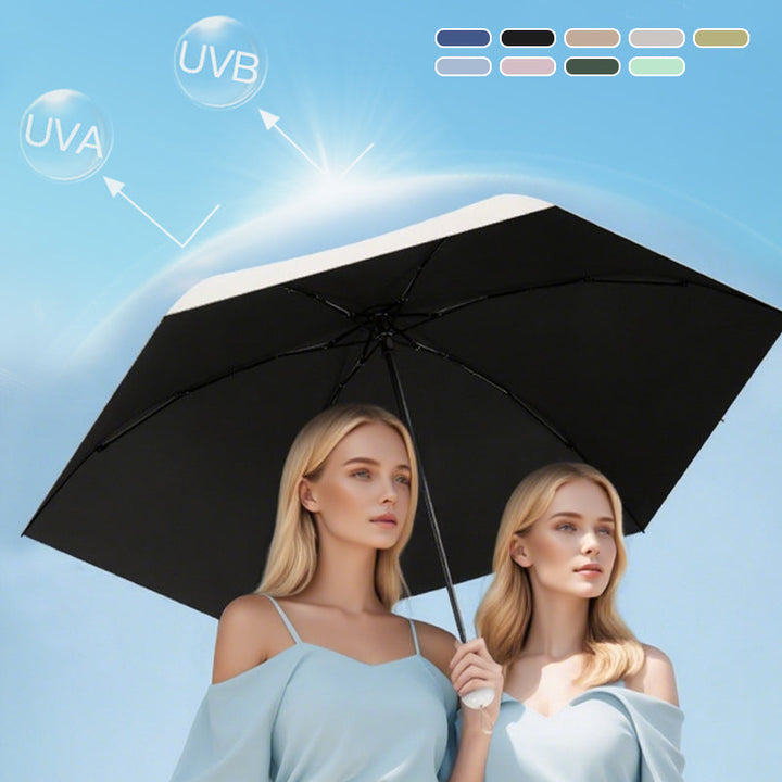 Capsule lomme paraply med UV-beskyttelse UPF50+ | Skanto