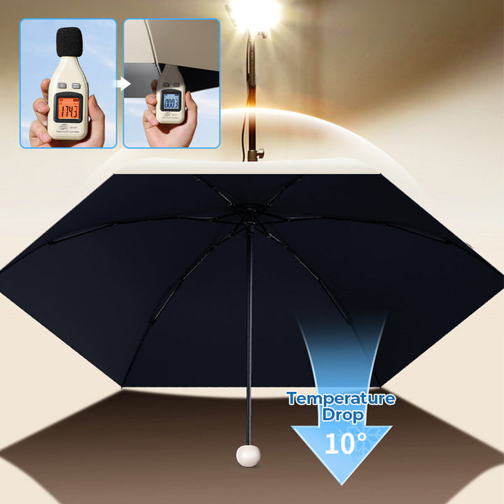 Capsule lomme paraply med UV-beskyttelse UPF50+ | Skanto