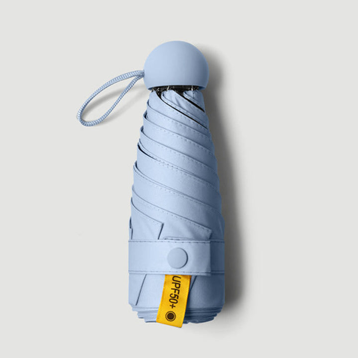 Hårfrisyre lommeparaply med UV-beskyttelse UPF50+ | Skanto