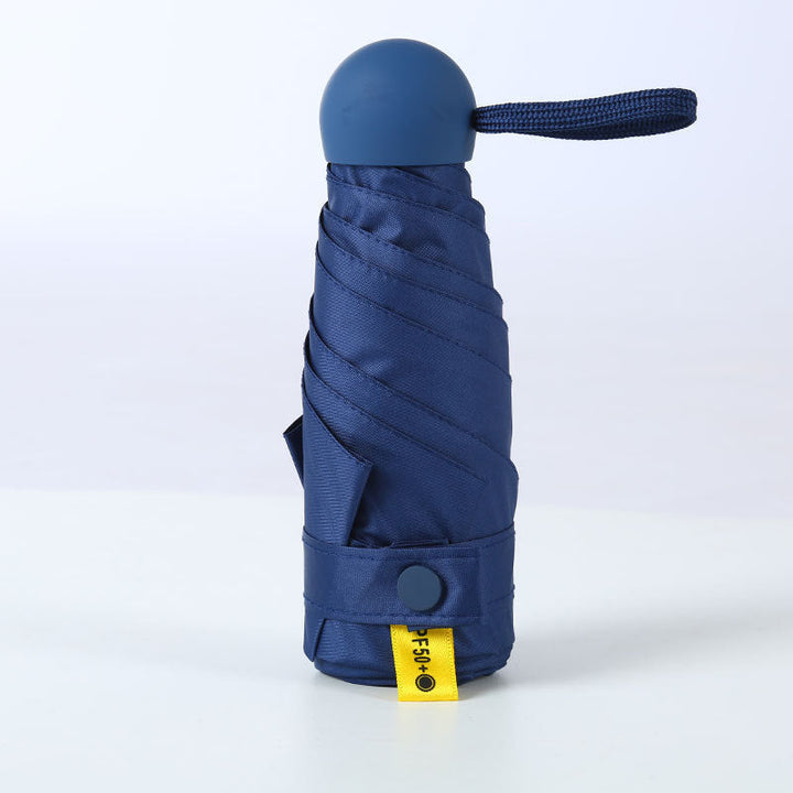 Hårfrisyre lommeparaply med UV-beskyttelse UPF50+ | Skanto