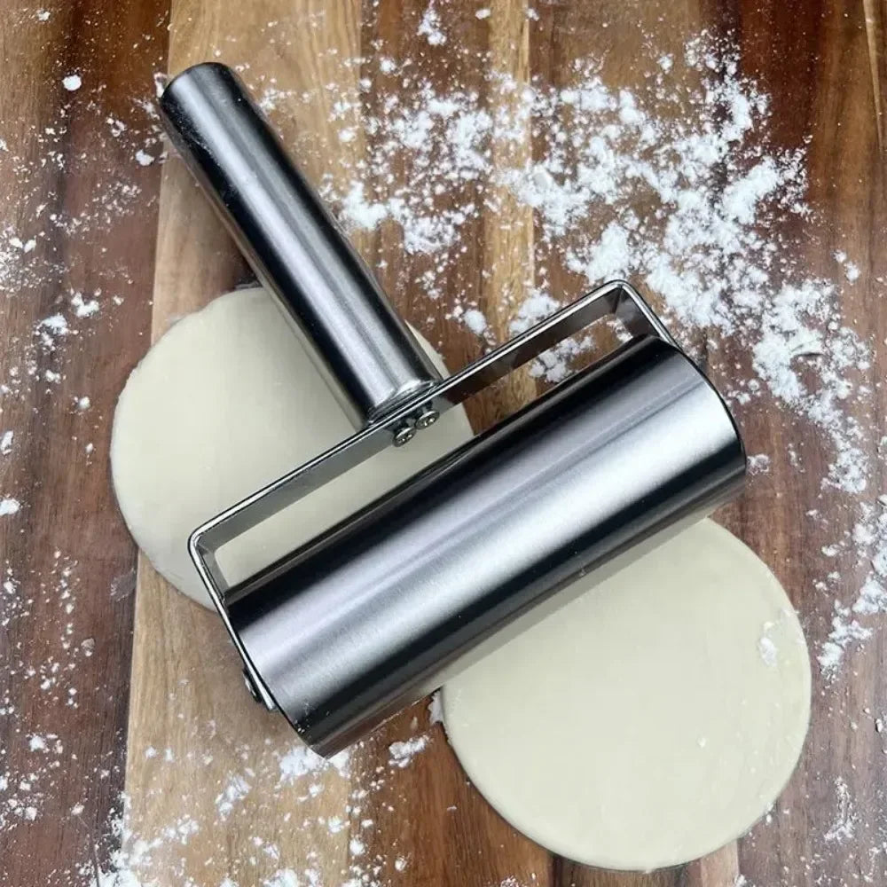 Rustfritt stål deigkjevler nonstick kjevle hjemmebaking verktøy | Skanto
