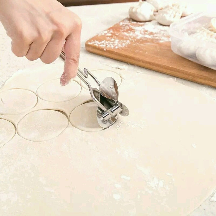 Rustfritt Stål Dumpling Maker Manuell Ravioli Mold Press Deig Cutter | Skanto