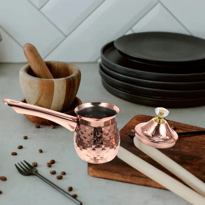 Rustfritt stål espresso maskin med dampfunksjon pour over tekoker | Skanto