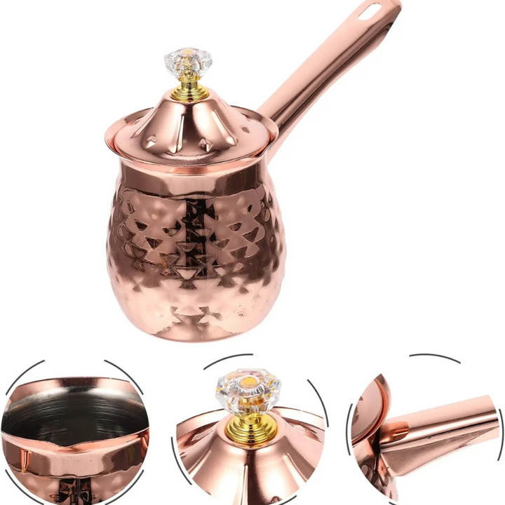 Rustfritt stål Expresso Maskin med Steamers Pour Over Te Kjele | Skanto