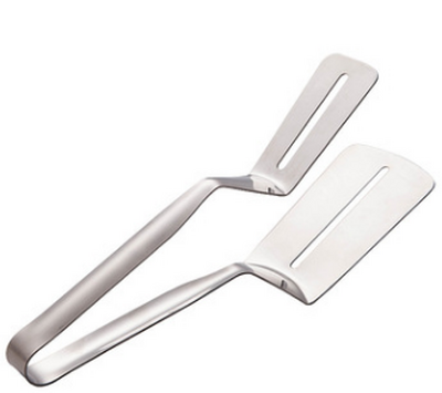 Rustfritt Stål Stekepanne Skuffe Klipp Multifunksjonelle Steak BBQ Tenger | Skanto
