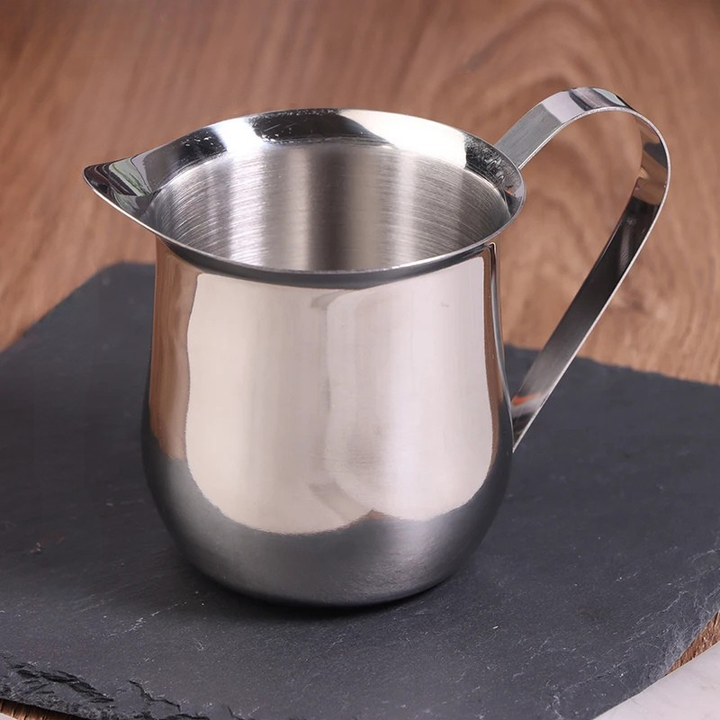 Rustfritt Stål Melkeskummer Kanne Kaffe Latte Art Målbeholder | Skanto